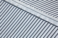 Fitling metal roofing